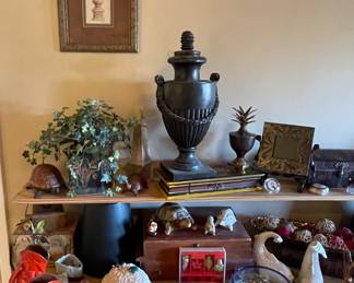 VINTAGE ORANGE FRANKOMA BOOKENDS