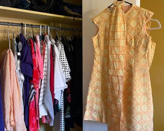 WOMEN’S CLOTHING-SOME VINTAGE, SCARVES GALORE