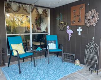 OUTDOOR DECOR, PATIO CHAIRS