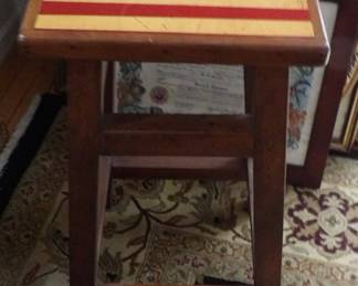 Patriotic Stool