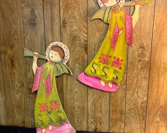 . . . great retro Christmas angels
