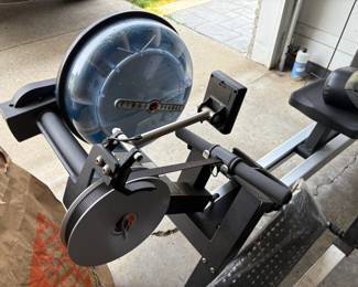 . . . rowing machine
