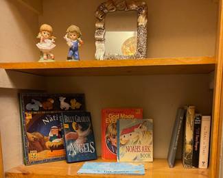 Children's books and decor