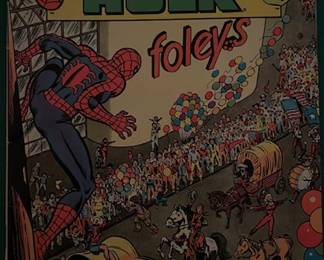 Vintage Spider Man & Incredible Hulk - Rodeo Robbery