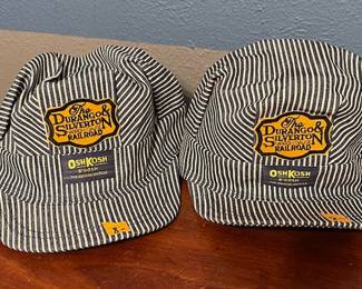 Cute, matching Durango Silverton Railroad hats