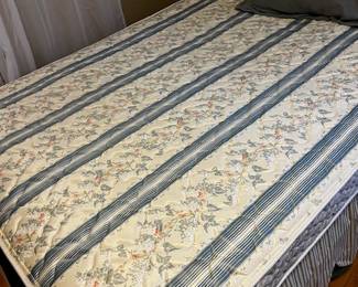 full sized mattress with bed 