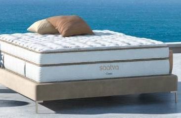 Saatva Classic 14.5 Inch Soft Plush Hybrid King Mattress, Retail: $2595