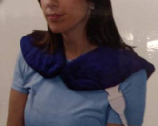 Veridian Deluxe Heating Shoulder Pad Wrap, Blue