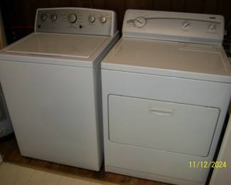Kenmore Washer and Dryer
