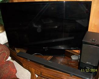 Element 48" Led TV / Nakamichi Home Theatre