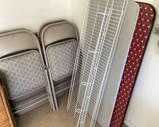 Card table with four chairs