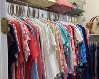 Tons of ladies designer clothes