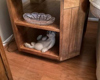 Octagonal shaped end table