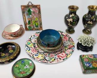Asian Cloisonne, China,  More Decor 