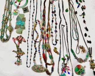 Colorful Beaded Costume Jewelry 