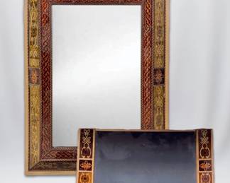 Bombay Montebello Wall Mirror Desk Pad