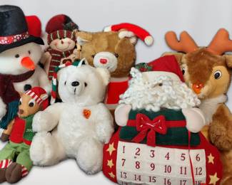 Christmas Stuffed Animals 
