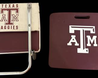 Texas AM Cushion and Chair 