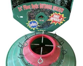 Christmas Tree Stand and Wreath 