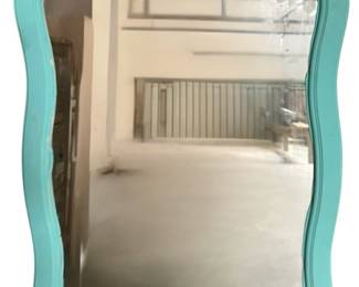 Turquoise Wall Mirror 