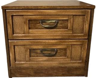 TwoDrawer Nightstand 