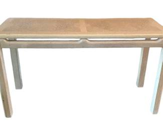 Light Colored Console Table 