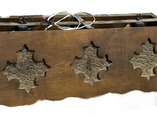 Vintage Hanging Light Fixture 