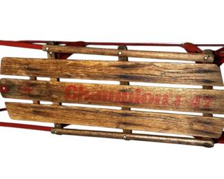 Champion F47 Vintage Snow Sled 