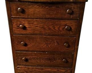 Antique 5Drawer Dresser 