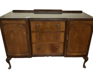 Antique Wooden Sideboard 
