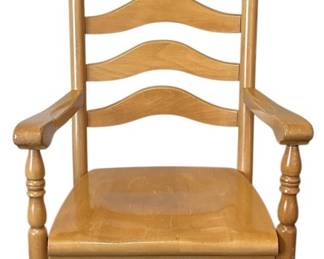 Vintage Wooden Rocking Chair 