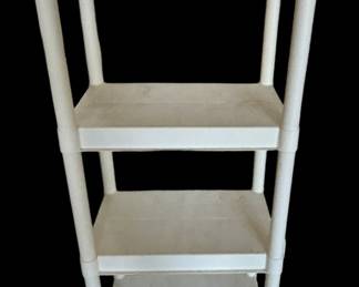 White Plastic Shelving 