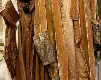 Victorian, also ivory period shoes, not shown