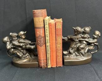 Brass Bookends
