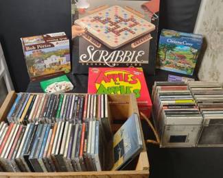 CDs and Board Games