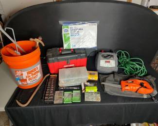 Battery Charger, Craftsman Tool Box