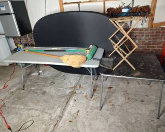 Folding Tables, Clothes Dryer