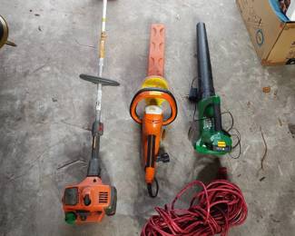 Gas Trimmer, Hedger, More