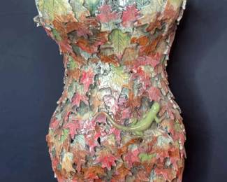 Ceramic Tree Corset Decor