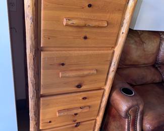 Wood file cabinet 