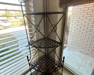 Corner display stand