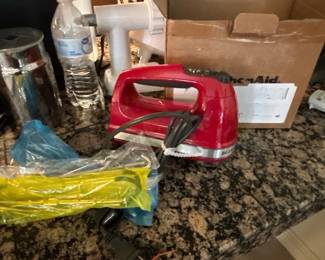 Kitchen aid hand mixer