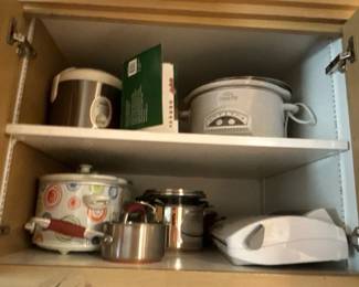 Crock pots and Insta pot