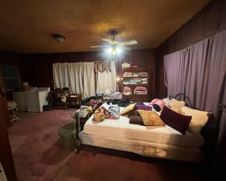 Pillows, leather goods, small tables/desks