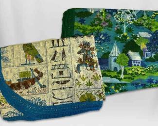 Vintage Fabric in Two Unique Patterns