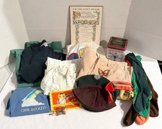 Vintage Girl Scouts Uniforms And Memorabilia