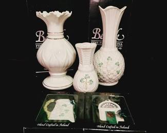 Belleek Fine Parian China Collection Hand Crafted In Ireland