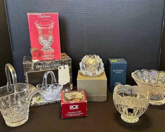 Bohemia, Orrefors, More Crystal Glassware