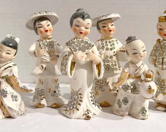 008 Leftons Porcelain Japanese Figurines