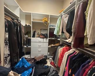 Lots of work left in the closet!